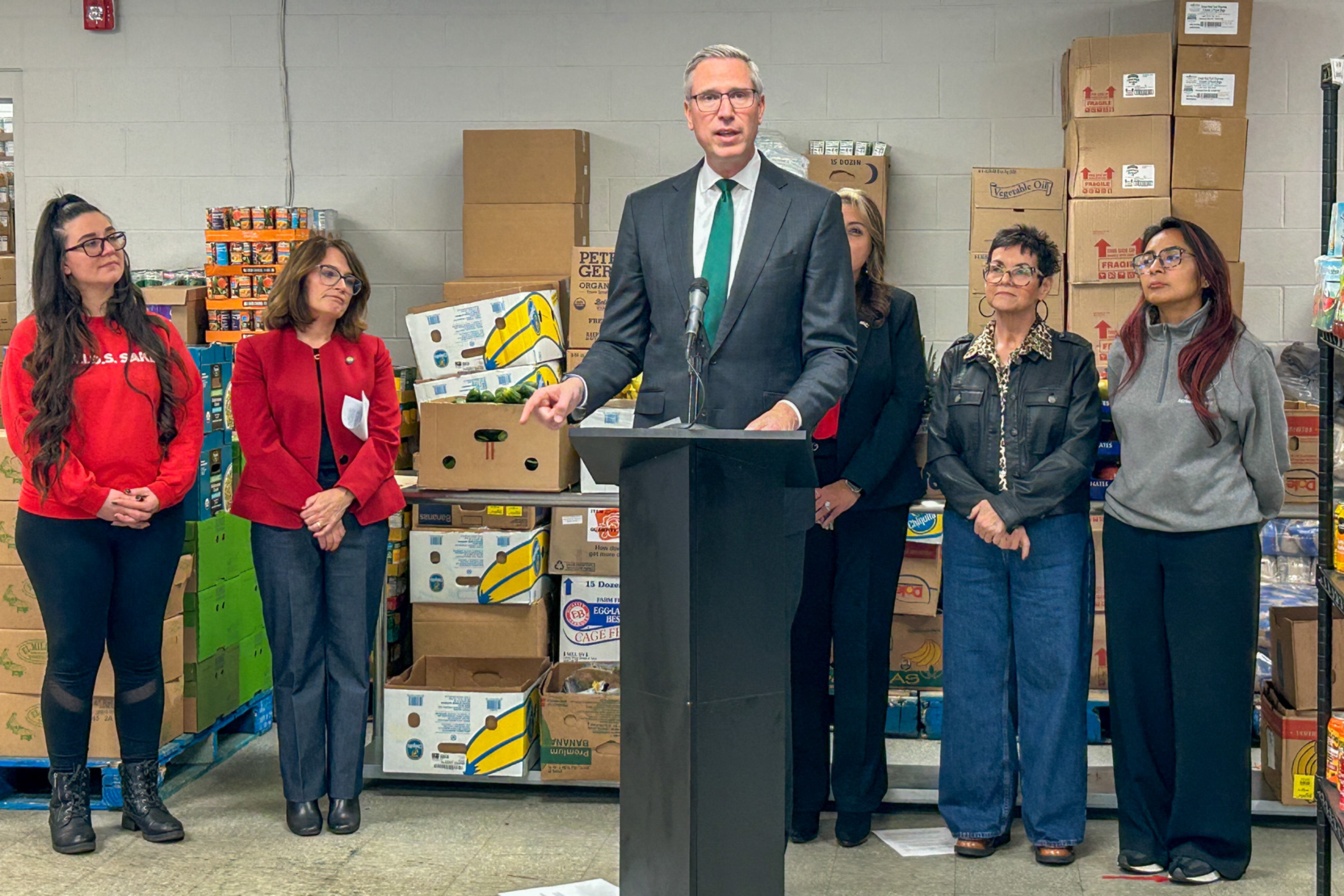 Treasurer Frerichs during his sophomore year of high school, getting ready for the homecoming dance