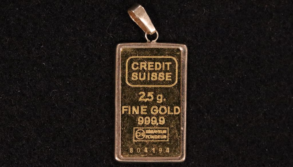 rectangular gold ingot 2.5 g
