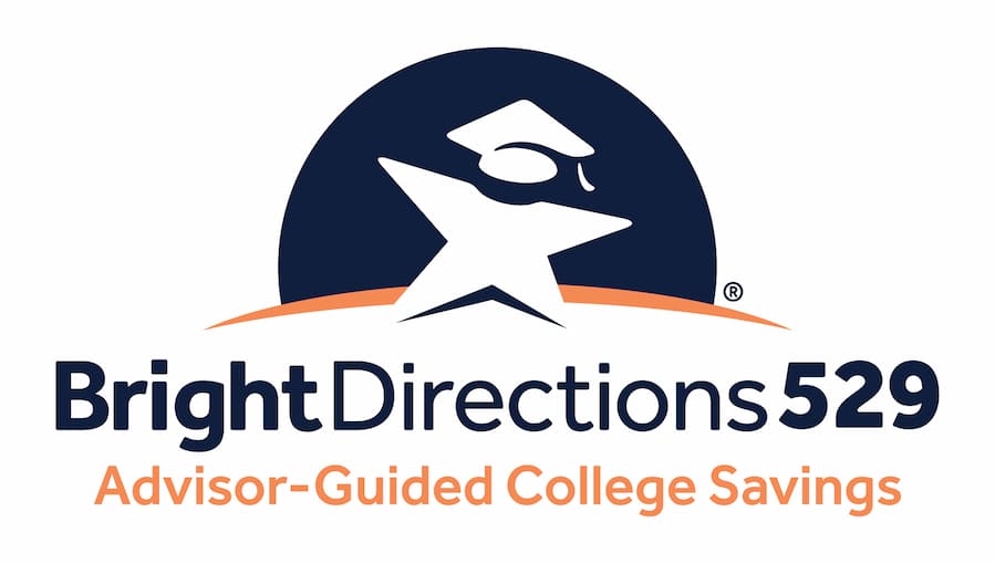 Bright Directions 529 college savings plan logo.