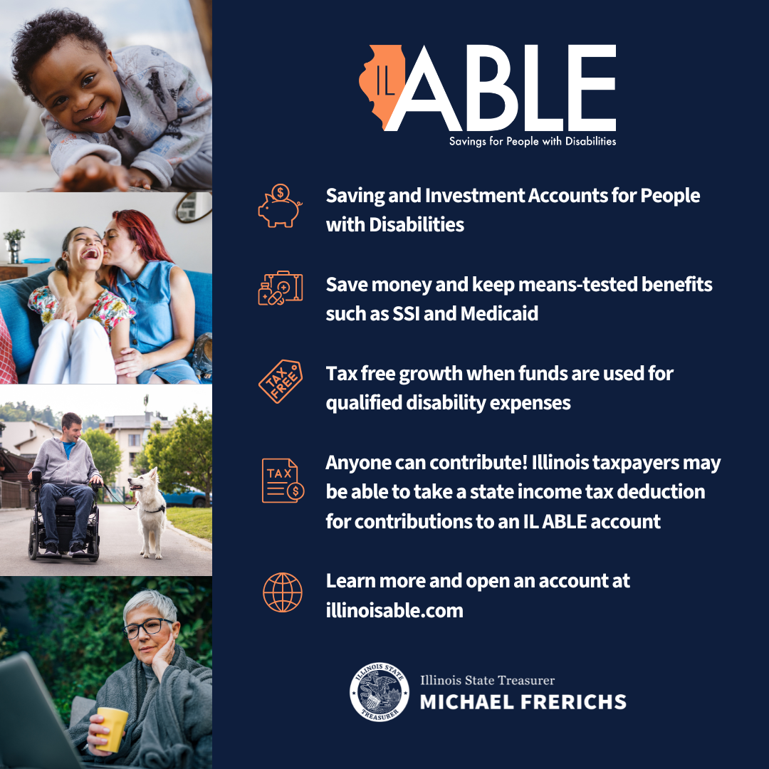 ABLE Accounts offer tax-advantaged savings accounts for qualified disability expenses